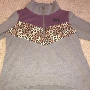 Adorably VS Pink Half ZIP!